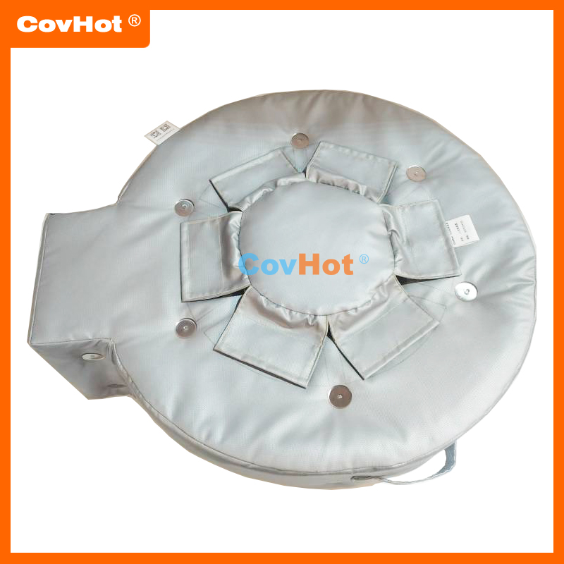 食品糧油企業人孔視鏡保溫衣，可拆卸方便觀察，耐高溫防腐